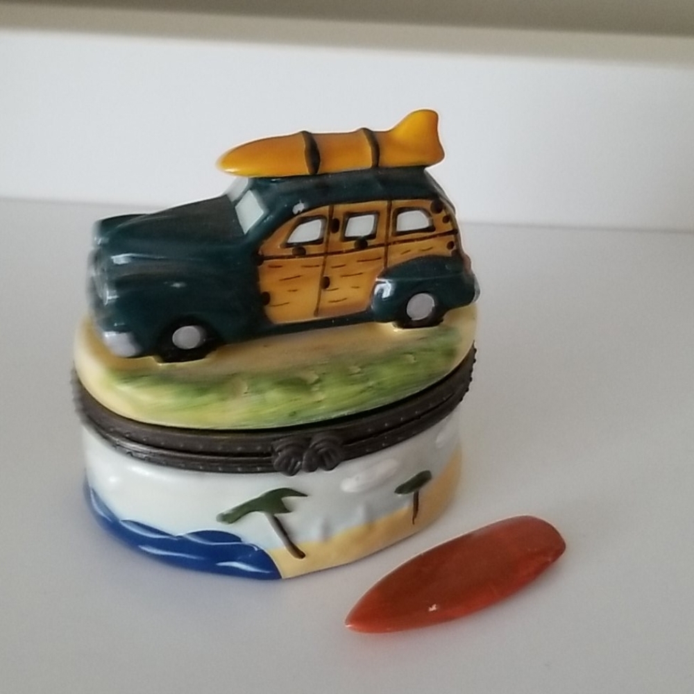 Hawaii Coastal Cruiser Woody Surfer Wagon Ceramic - Picture 8 of 13